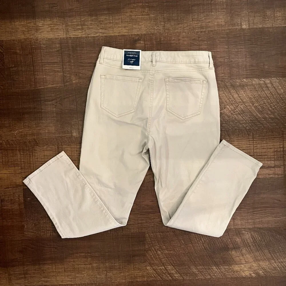 CHARTER CLUB LEXINGTON STRAIGHT Straight Leg Tummy Slimming Jeans Size 12P